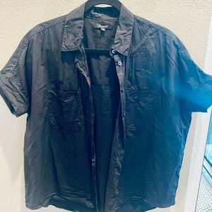 Madewell Popover Button Up